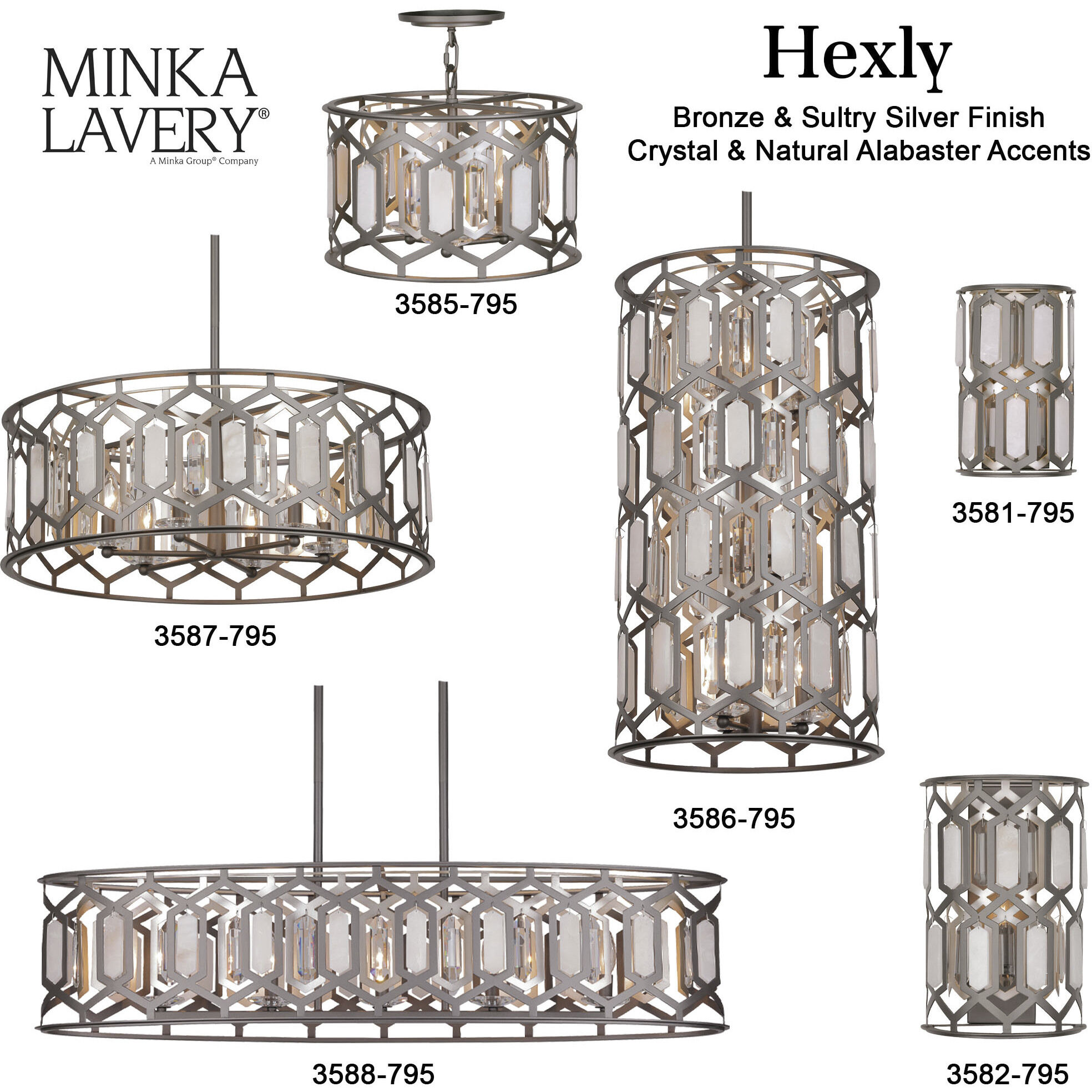 Hexly 1 Light 11 inch Bronze and Sultry Silver Wall Sconce Wall Light